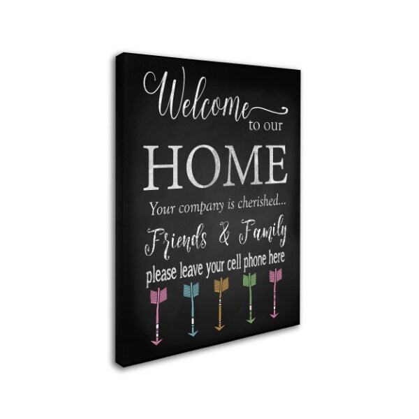 Jean Plout 'Welcome Home 5' Canvas Art,18x24